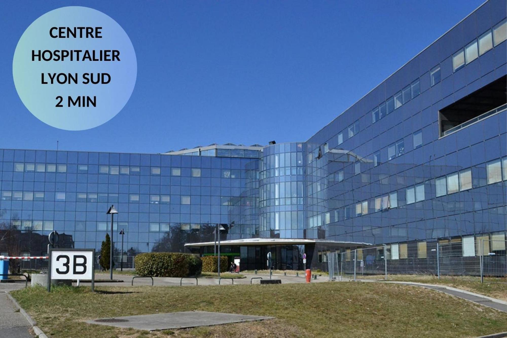 Apartmán Super Chazelles - Metro - Hopitaux Lyon Sud Saint-Genis-Laval Exteriér fotografie